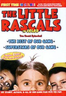 The Little Rascals in Color DVD, 2008, 2 Disc Set, Includes Original B 