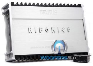 BRZ1200.1D HIFONICS AMP BRUTUS CLASS D 2400W MAX SUBS SUBWOOFERS 