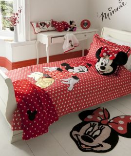 red minnie mouse bedding
