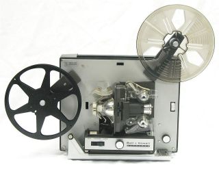 BELL & HOWELL 356A SUPER 8 mm SILENT MOVIE FILM PROJECTOR (DJL lamp 