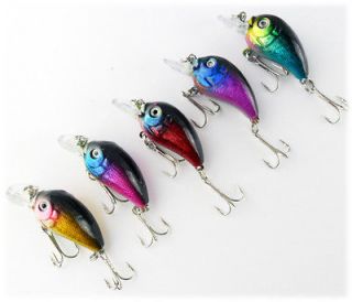 hot sale 013G5 5 small Fishing Lures 4.5g 1.77inch 45mm hard Baits 