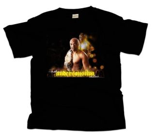 Anderson Silva Wrestling New Black T Shirt All Size