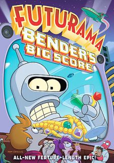 Futurama the Movie Benders Big Score DVD, 2007