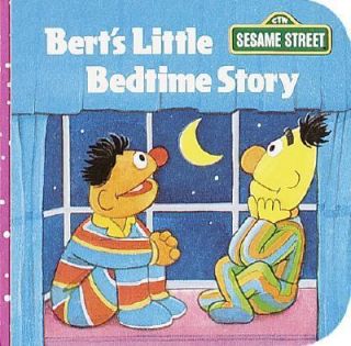 Berts Little Bedtime Story A Sesame Street Book by Katharine Ross 