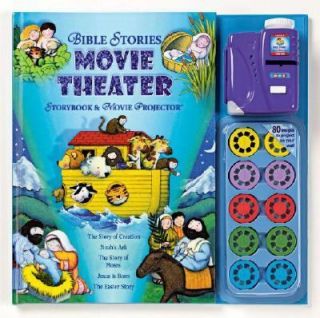 Bible Stories Movie Theater Storybook and Movie Projector 2005 