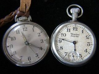 Two Old Westclox Pocket Ben Pocket Watches