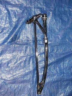 All Chrome Bicycle Springer Fork With AS Bolts Schwinn Panther, Jaguar 