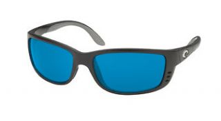 NEW Costa Del Mar Zane Sunglasses Black Blue Mirror