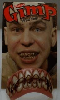 Billy Bob False Fake Teeth Gimp Psycho Braces NEW