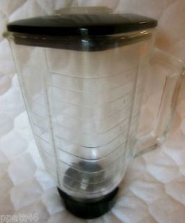   Cup Heavy Glass Square Top Replacemnt Blender Jar KITCHEN CENTER