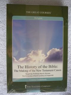 Teaching Co Great Course HISTORY OF THE BIBLE DVDs Brand New