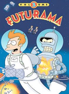 Futurama   Volume 3 DVD, 2009, 4 Disc Set