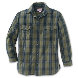 Filson Mens Casual Blackwater Shirt, Long Sleeves, Mens Lg,, Retail $ 