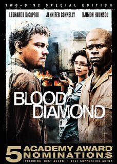 Blood Diamond DVD, 2007, 2 Disc Set, Special Edition