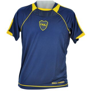 CABJ Boca Juniors Xeneize Azul Y Oro Blue Youth Kids Jersey Shirt 