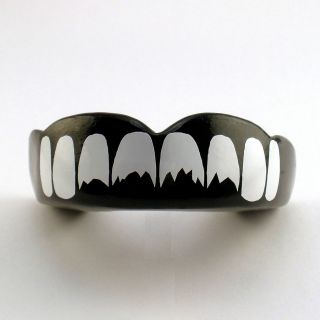 MMA/Boxing Crazed Design Mouth Guard With Case