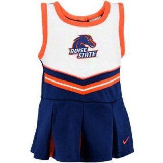 Boise State Broncos Nike Kids Cheerleader Dress Set sz 5/6