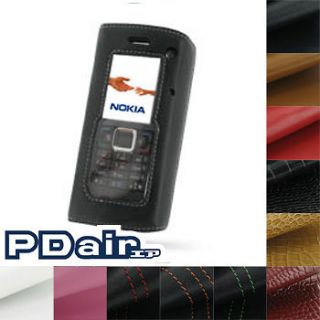 Leather Book B41 Case for Nokia E90 Communicator W/Clip by PDair