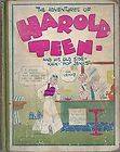 THE ADVENTURES OF HAROLD TEEN AND SIDE KICK POP JENKS CARL ED 1931 HC 