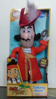   and The Neverland Pirates (2LOT) HOOK BATTLE BOAT + HOOK PLUSH DOLL