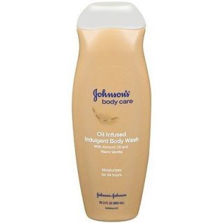 Johnsons Body Care Oil Infused Indulgent Body Wash Almond Oil 