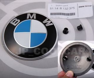 Genuine BMW 1 3 5 6 7 8 Z X Series HOOD Emblem 82mm E36 E46 E90 E39 
