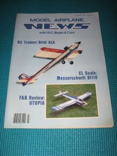 MODEL AIRPLANE NEWS with R/C Boats & Cars JULY 1980 Magazine Aviation 