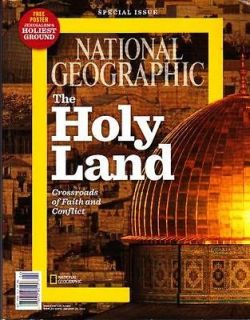 National Geographic special issue The Holy Land (Crossroads of Faith 