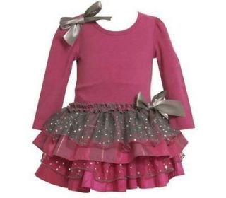 Boutique Bonnie Jean Christmas Dress Size 3T Toddler Party Pageant 