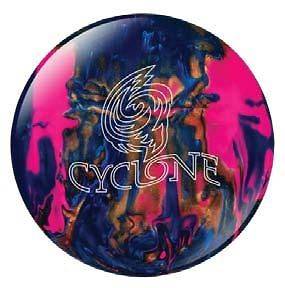 16# Ebonite Cyclone Navy/Pink/Gold Bowling Ball