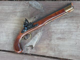   Colonial Kentucky Flintlock Pistol Davy Crockett Daniel Boone Prop Gun