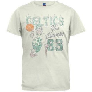 Boston Celtics   86 NBA Champs Soft T Shirt Music Artist Band Tee 