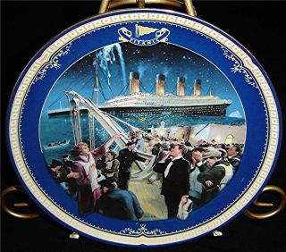   Farewell Twelfth Issue in Titanic Ship Bradford Exchange Movie Plate