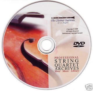 HUGE String Quartet Sheet Music Collection PDF
