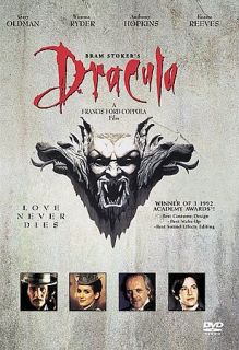 Bram Stokers Dracula DVD, 1997, Dubbed French Subtitled Korean and 