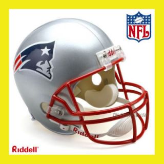 NEW ENGLAND PATRIOTS NFL DELUXE REPLICA FULL SIZE FOOTBALL HELMET by 