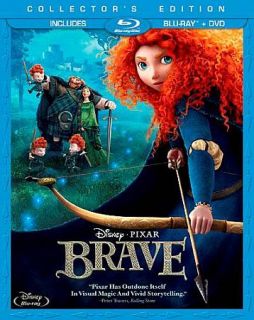 Brave Blu ray DVD, 2012, 3 Disc Set, Collectors Edition