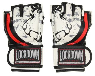   Lockdown Lion UFC MMA Fight Grappling Gloves Size S XL   CORE RANGE