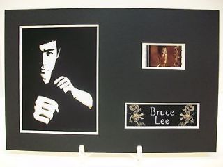 BRUCE LEE kung fu karate Classic Rare Movie Film Cell Memorabilia 