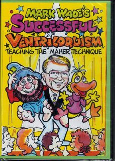 BASIC VENTRILOQUISM DVD LEARN TO BE A VENTRILOQUIST Make PUPPET, DUMMY 