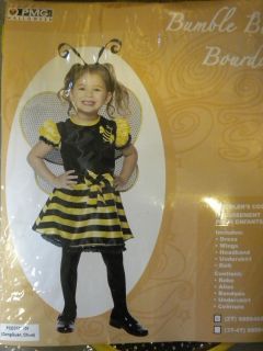 Girs Bumble Bee Halloween Costume 2T, 3T 4T NEW
