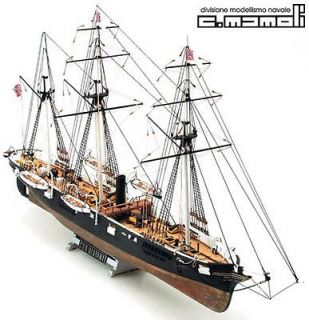 MAMOLI MV53 CSS ALABAMA PLANK ON BULKH​EAD WOODEN SHIP MODEL KIT 