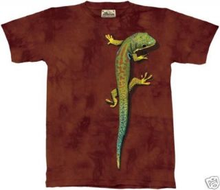 Mountain T Shirt   Bright Eyes Gecko   The Mountain Tee Shirt   Gecko