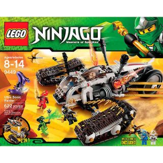 LEGO 9449 NINJAGO ULTRA SONIC RAIDER BUILDING BLOCK TOY PLAYSET NIB