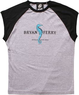 Bryan Ferry (Roxy Music)   Original 2004 World Tour T Shirt   NEW 
