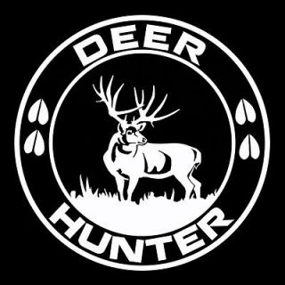 Deer Hunter decal,buck sticker,huntin​g decal,bow hunter,compoun​d 