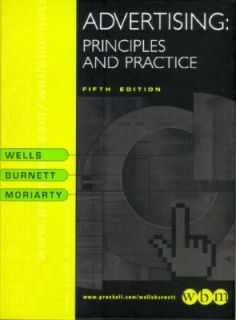   and Practice by William Wells and John Burnett 1999, Hardcover