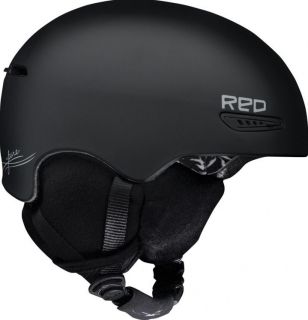 RED Burton Womens PURE Snowboard Ski Helmet Black Matte Purple XS S M