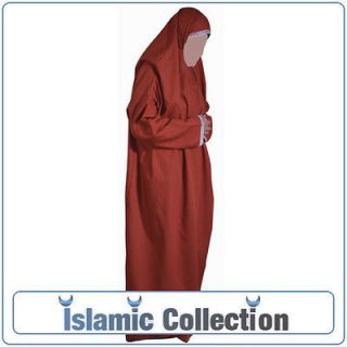 Prayer clothes 1pcs overhead abaya islamic jilbab burqa