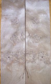 Oak Burr Wood Veneer 2 Sheets 65cm x 18cm (#601)